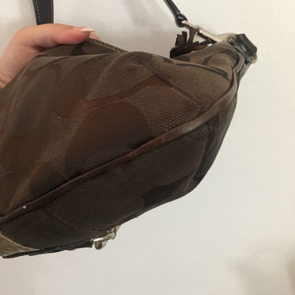 Coach Crossbody Python Crossbody Bag! - image 5